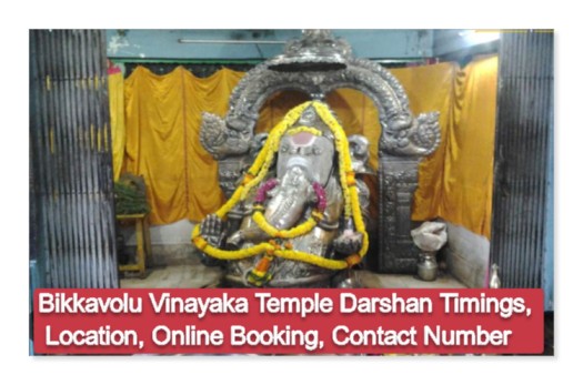 Bikkavolu Vinayaka Temple Darshan Timings, Location, Online Booking, Contact Number