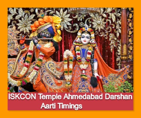 ISKCON Temple Ahmedabad Darshan, Aarti Timings