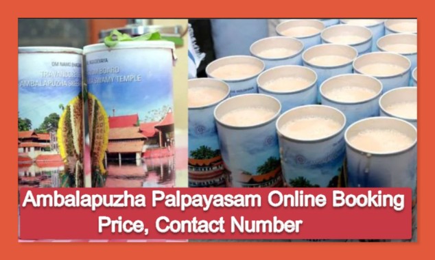 Ambalapuzha Palpayasam Online Booking, Price, Contact Number
