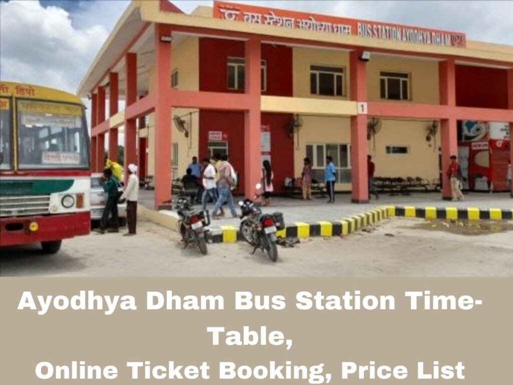 Ayodhya Dham Bus Station Time-Table, Online Ticket Booking, Price List