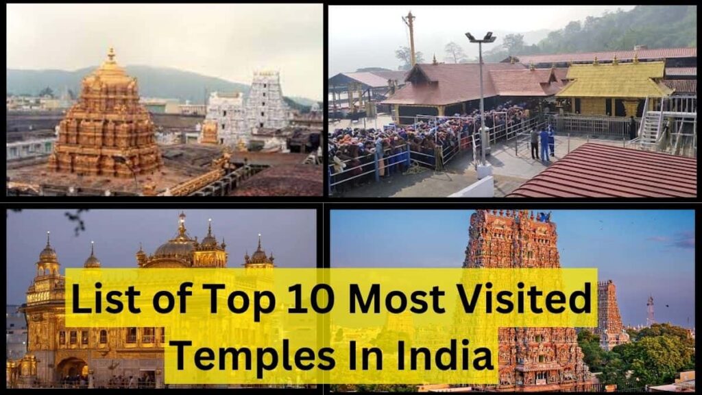 List of Top 10 Most Visited Temples In India: Tirupati Tirumala To Sabarimala Temple